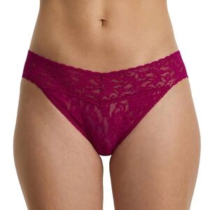Hanky Panky Lace Panties 3 Pack Reds And Blue